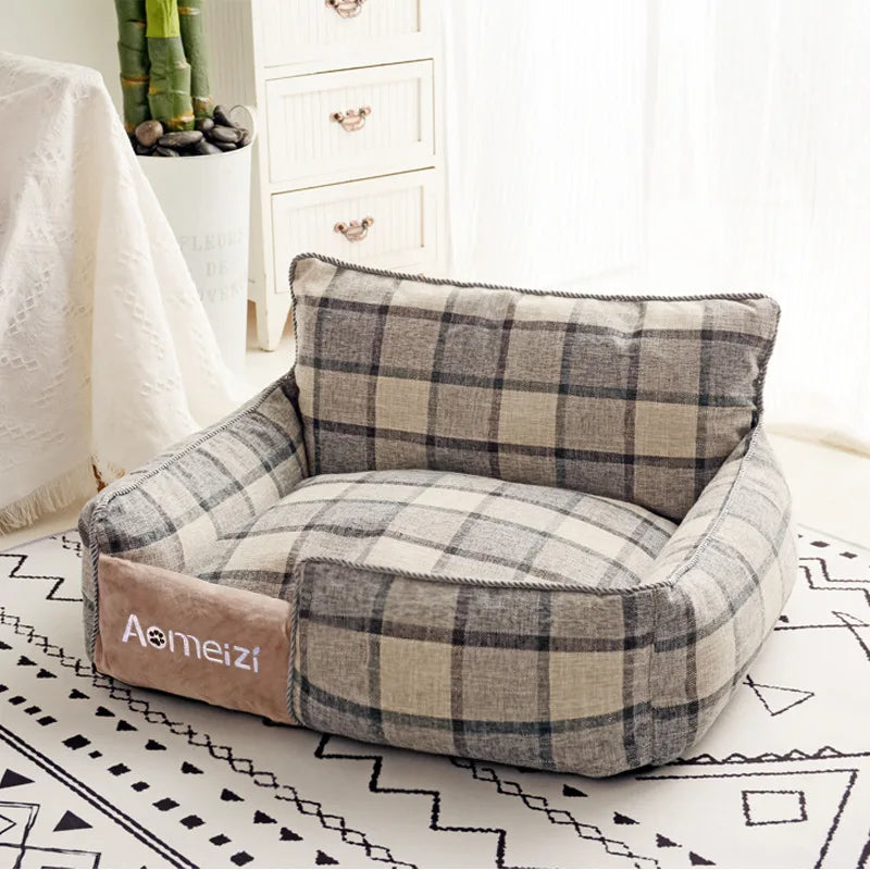 Dog Sofa Pet Dog Cat Beds Warm Kennel House Bed for Small Dogs House for Cats Camas Para Perro Pet Products