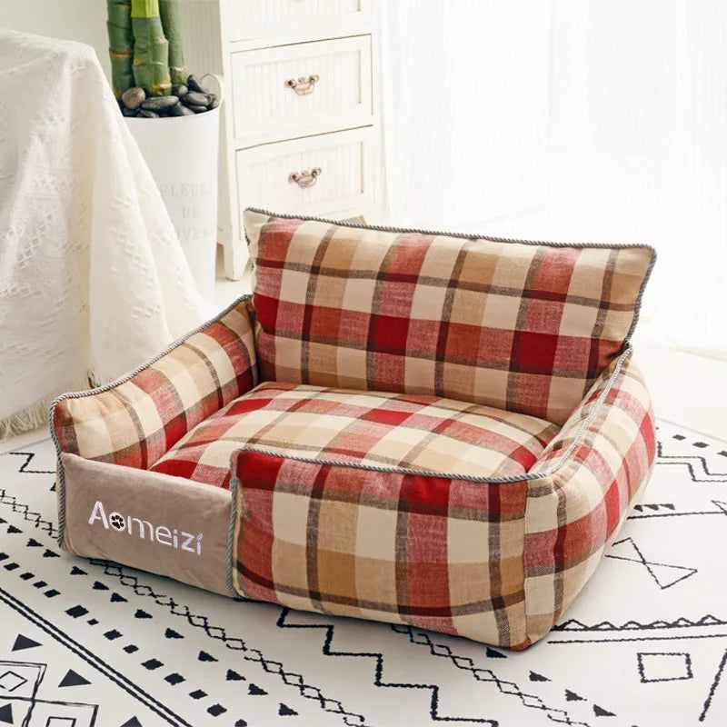 Dog Sofa Pet Dog Cat Beds Warm Kennel House Bed for Small Dogs House for Cats Camas Para Perro Pet Products