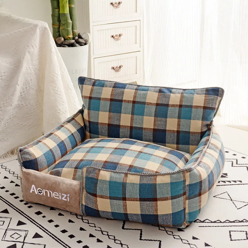 Dog Sofa Pet Dog Cat Beds Warm Kennel House Bed for Small Dogs House for Cats Camas Para Perro Pet Products